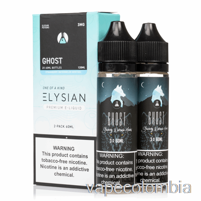 Kit Vape Completo Fantasma - Elysian Labs - 120ml 0mg